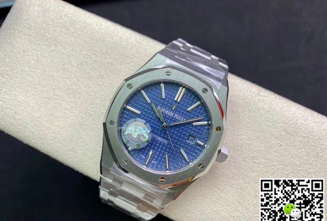 Audemars Piguet Royal Oak 15400ST.OO.1220ST.03 APS Factory 1:1 Best Edition Replica Watch Silver Strap